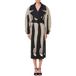 Moschino Manteau Jambes de Danse Noir Taille : 36