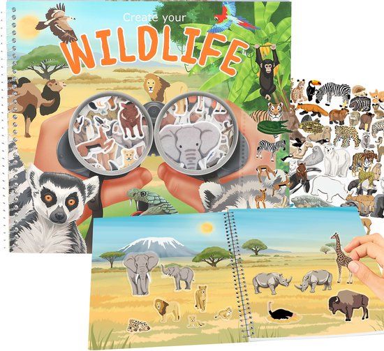 Depesche - Create your Wild Life stickerboek