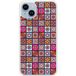 Apple iPhone 14 Patchwork mandala hoesje