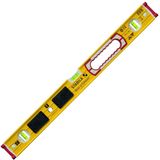 STABILA 196 - 2 LED Waterpas met verlichting van libel 60cm