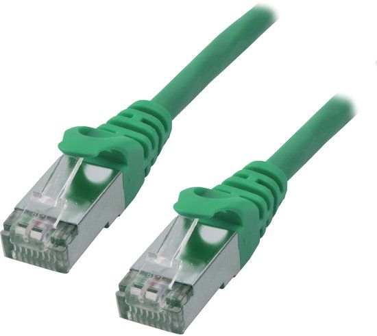 Mcl Cordon de Brassage RJ45 Cat 6 F/UTP - 50cm Vert