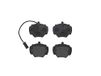 Brembo P 44 003 Remblokkenset, schijfrem - (4-delig)