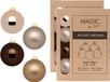 Inge-glas Inge Christmas Goods Kerstballen - 24 stuks - Bruine tinten - Glas - 8 cm