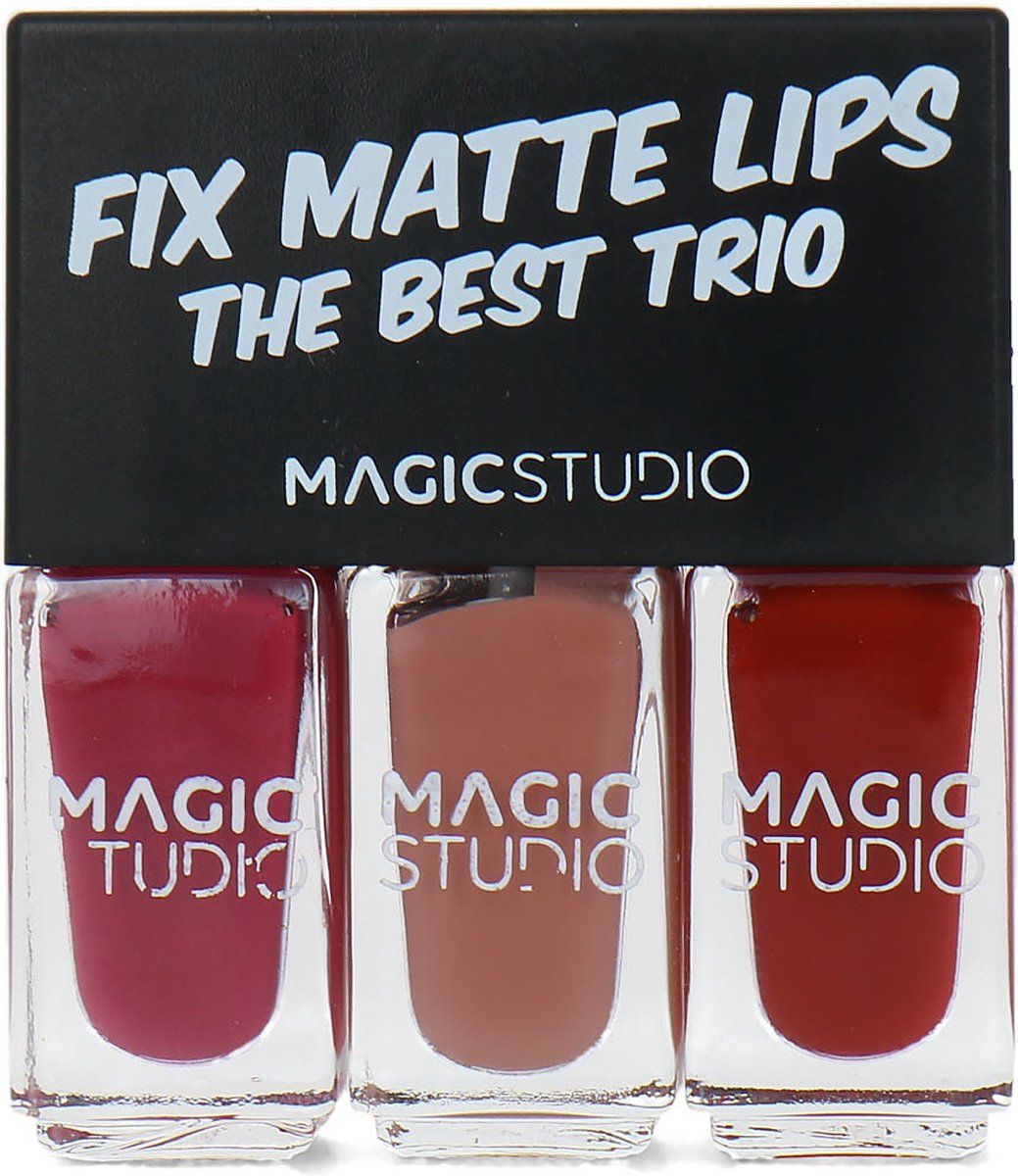 Magic Studio Fix Matte Lips Trio - Multi - 8436591922605