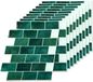 Merkloos Relaxdays Plaktegels - set van 10 - 30x30 cm - groen