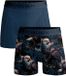 Muchachomalo Boxershort Heren – 2 Pack – Modal Katoen – Zachte Boxershort – Kleding – Heren Ondergoed – Onderbroeken Heren