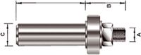 Makita Accessoires Makita D-12108 Spindel S12 Groeffrees voor Staal