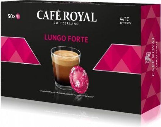 Café Royal Lungo Forte Koffiepads - 50 stuks