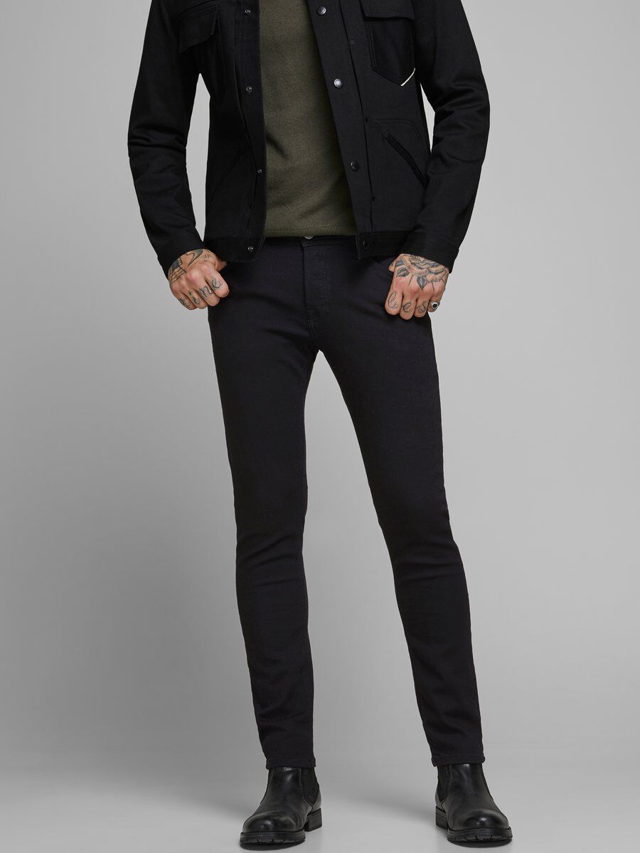 JACK & JONES Glenn Original Loose Fit Jeans - Black - Men's Size 30