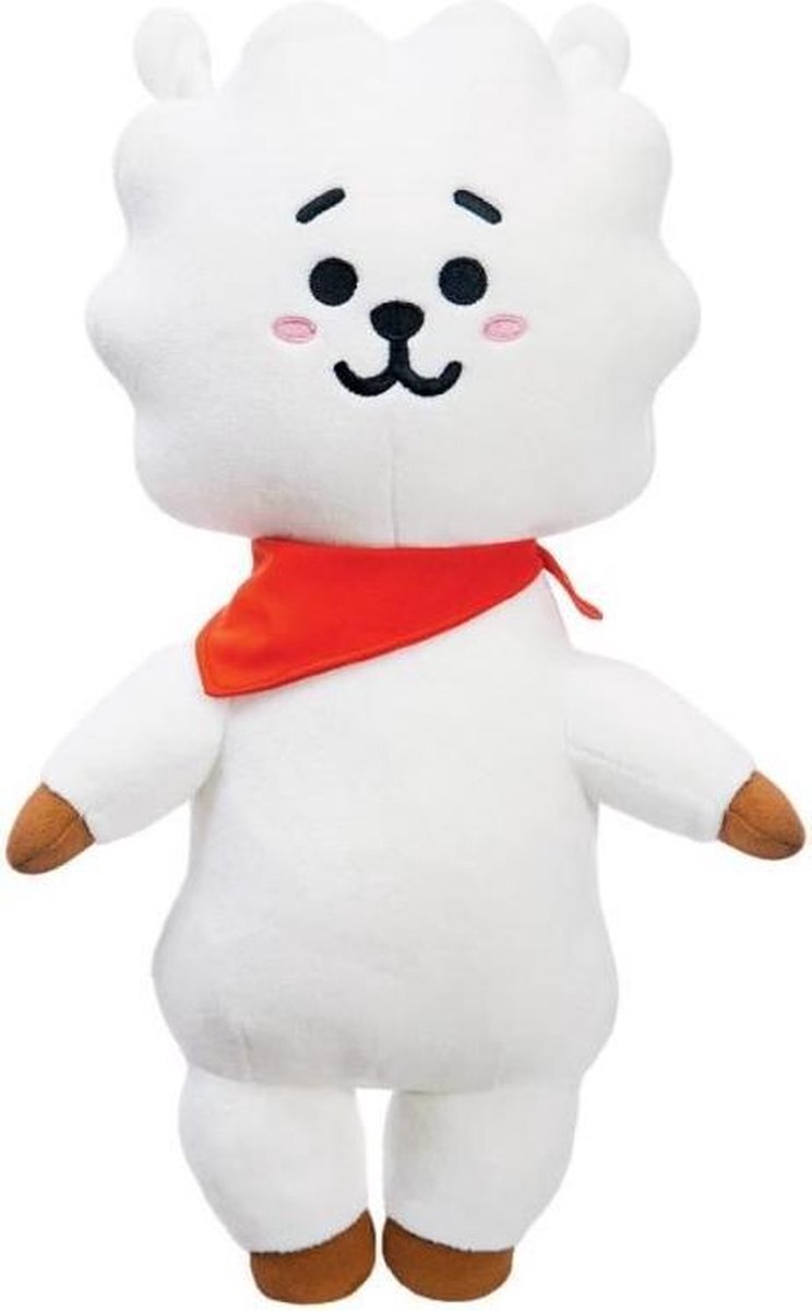 Aurora knuffel Linefriends BT21 Rj 26 cm pluche wit