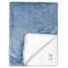 Nattou Lapidou Supersoft deken, konijn, 75 x 100 cm, blauw/wit