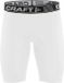 Craft Sportswear Pro Control Compressieshorts Unisex - Wit/Zwart - XXL