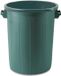 Markenlos Bol Afvaltrommel 70L - Metallic Groen