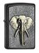 ZIPPO Gray Dusk Elefant Tri-Colour Emblem Benzine Winddichte Aansteker