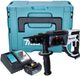 Makita DHR 202 RG1JW Accu boorhamer 18 V 20 mm 2.0 J wit + 1x accu 6.0 Ah + lader + Makpac