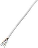 Tru Components Netwerkkabel CAT 5e U/UTP 4 x 2 x 0.14 mm² Wit 100 m