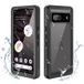 Redpepper Coque Étanche Google Pixel 7a IP68 - Noire