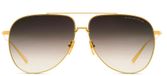 Dita Artoa.92 Sun Lunettes de soleil unisexe doré pilote gris 61mm