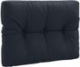 vidaXL Palletrugkussen VIANEN 100% Polyester Bleu Foncé