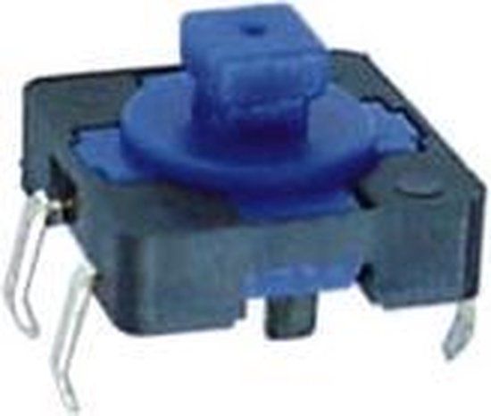 TACTILE SWITCH 12 x 12mm HEIGHT: 7.3mm (KRS1273)