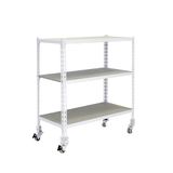 Simon Rack Metalen stelling met wielen 975x1000x500 mm - Maderclick