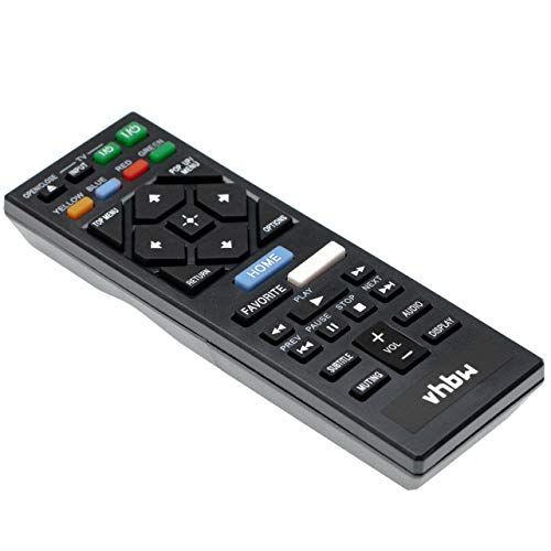 VHBW Vervangende afstandsbediening compatibel met Sony BDP-S6700, UBP-X700 Blu-Ray Disc Player
