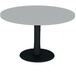 Quadrifoglio table de réunion avec plateau rond diamètre 120 cm