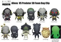 Aliens Monogram International, Inc. Alien vs. Predator 3D PVC Bag Clips Display (24)