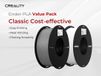 Creality 3D filament PLA 1.75mm Wit/Grijs 2kg