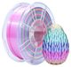 Filament PLA+ 1,75 mm, motif arc-en-ciel, 1 kg, change de couleur