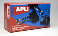 APLI 11949 - Opvouwbare schoppenklem 25 mm 12 u.