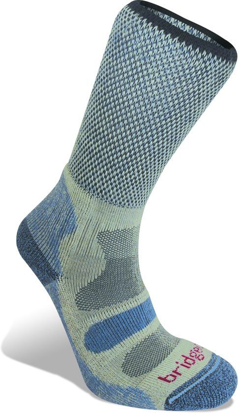 Bridgedale Lightweight Cotton Cool Comfort Boot Wandelsokken - Dames - Smokey Blue