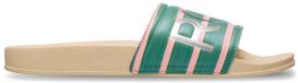 Roxy Slippy Ii Printed Slippers Beige,Groen EU 36 Vrouw