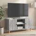 Maison Exclusive Meuble TV exclusif - Dimensions : 102 x 34,5 x 50 cm - Matériau : panneaux de particules imitation bois Sonoma gris