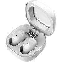 SZSMART Draadloze SK19 Bluetooth ruisonderdrukkende hoofdtelefoon 5.3 TWS - wit
