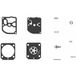 Zama Kit Membranes Joints Rb-100 Modèles C1q-s71 - C1q-s97