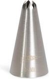 Patisse Spuitmondje rvs gesloten ster 7 mm
