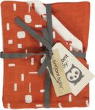 Briljant Baby - Washandje Hydrofiel Art Picante 3 Stuks
