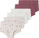 NAME IT Meisjes NKFHIPSTER 6P AOP NOOS Hipster Onderbroeken - Mauve Morn - Gebloemd - 158/164