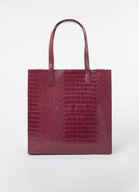 Ted Baker Ted Baker Croccon shopper met crocostructuur