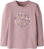 NAME IT Meisjes Lange Mouwen Shirt Lila Maat 116