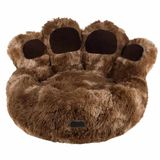 Nobby Comfort bed rond Paw bruin Ø 60 x 18 cm / 39 cm