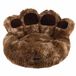 Nobby Comfort bed rond Paw bruin Ø 60 x 18 cm / 39 cm