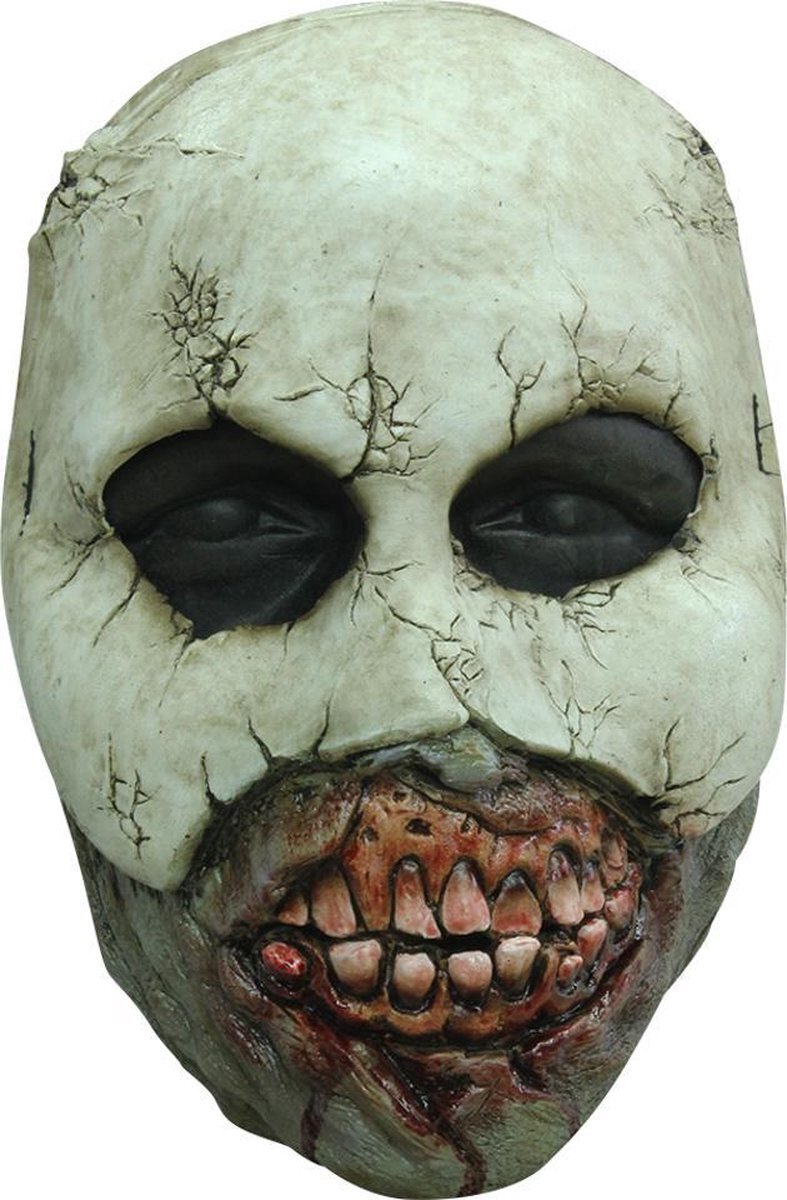 partychimp Hoofdmasker Phantom Halloween Masker voor bij Halloween Kostuum Volwassenen - Latex - One Size