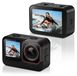 Caméra de sport Pro - 5K 30 ips - Photo 48 MP - Grand angle 130° - Double écran - Étanche