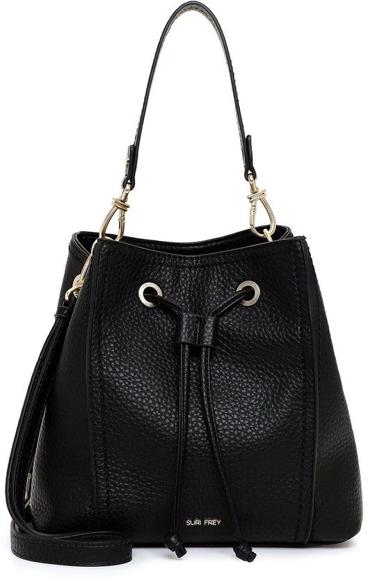SURI FREY Soey Drawstring Bag Zwart