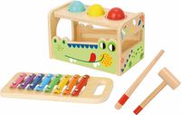 2Kids Toys: Schommelstoel en xylofoon, krokodilmodel