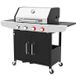 ProfiCook PC-GG 1311 Barbecue Kookunit Houtskool Zwart, Zilver 4000 W