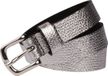 Legend Dames - Leren riem - Zilver - 95cm
