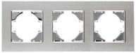 Onlex Aluminium Frame 3 Elementen Horizontaal Zilver